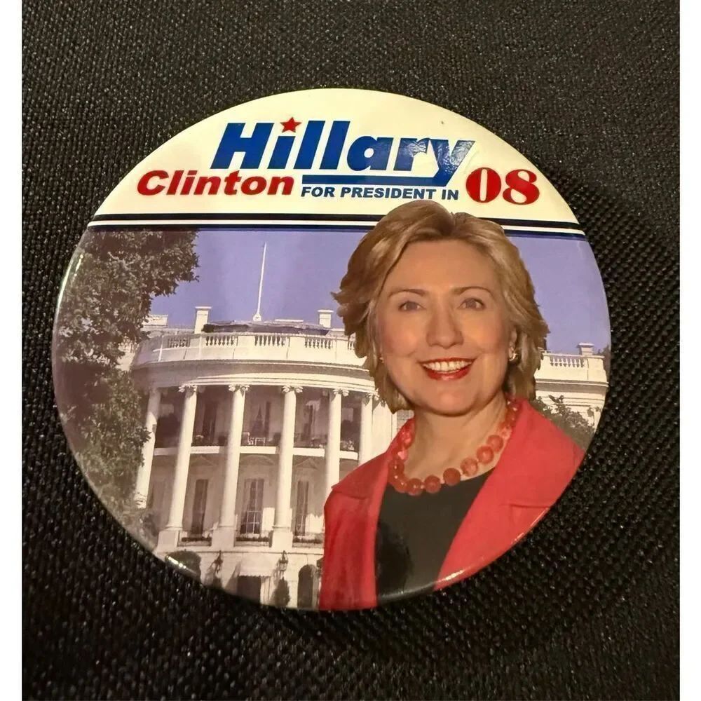 Hillary Clinton Presidential Campaign Buttons - Picture 5 of 8